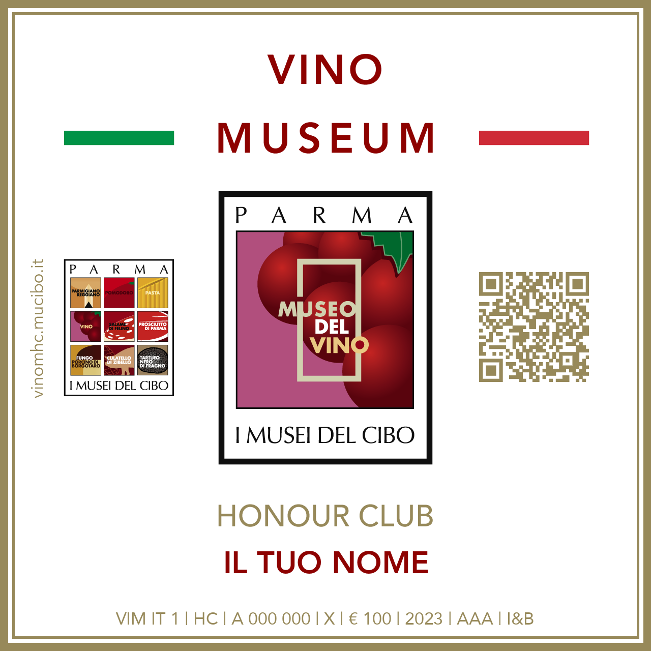 Token Vino Museum Honour Club